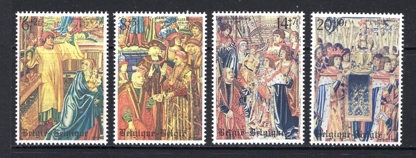 BELGIUM #B978-81 MINT, NH