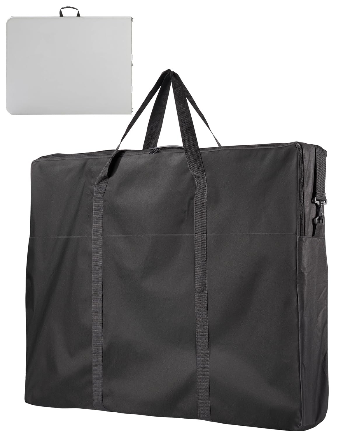 Folding Table Storage Bag, Fit for 6 ft Folding Table,Waterproof Heavy Duty L...