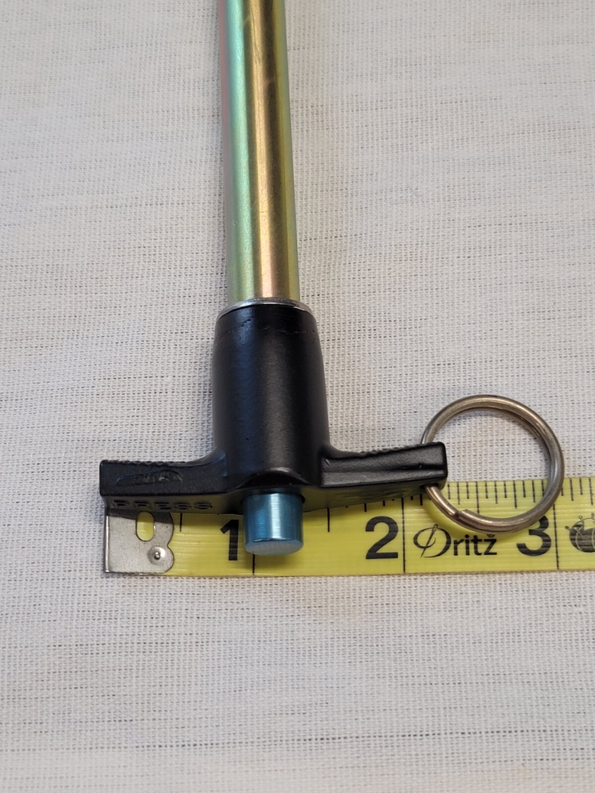 Carr Lane Ball Release Locking Hitch Trailer Tow Pin T-Handle 1/2 4" CL-8-BLPT-4