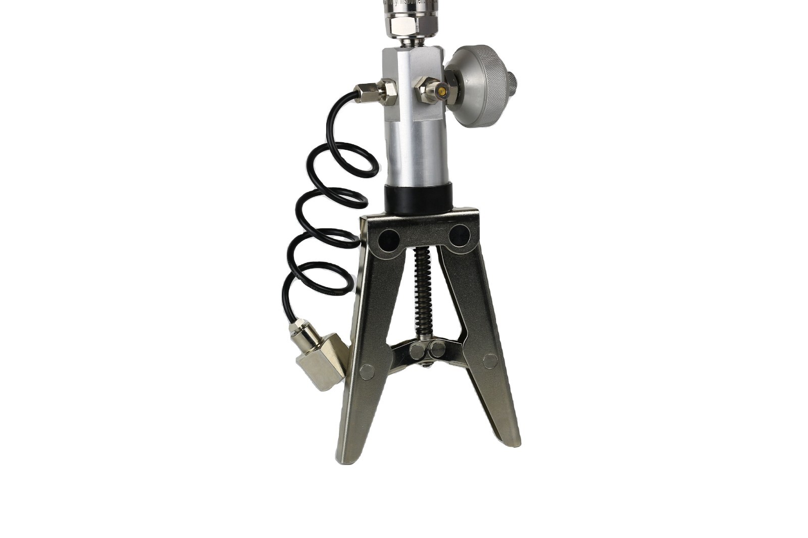 Pneumatic hand pump pressure calibrator