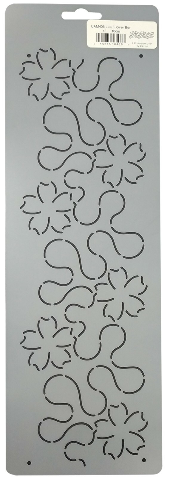 Border Quilting Stencils Spring Flower Quilt Pattern Continuous Line Templates