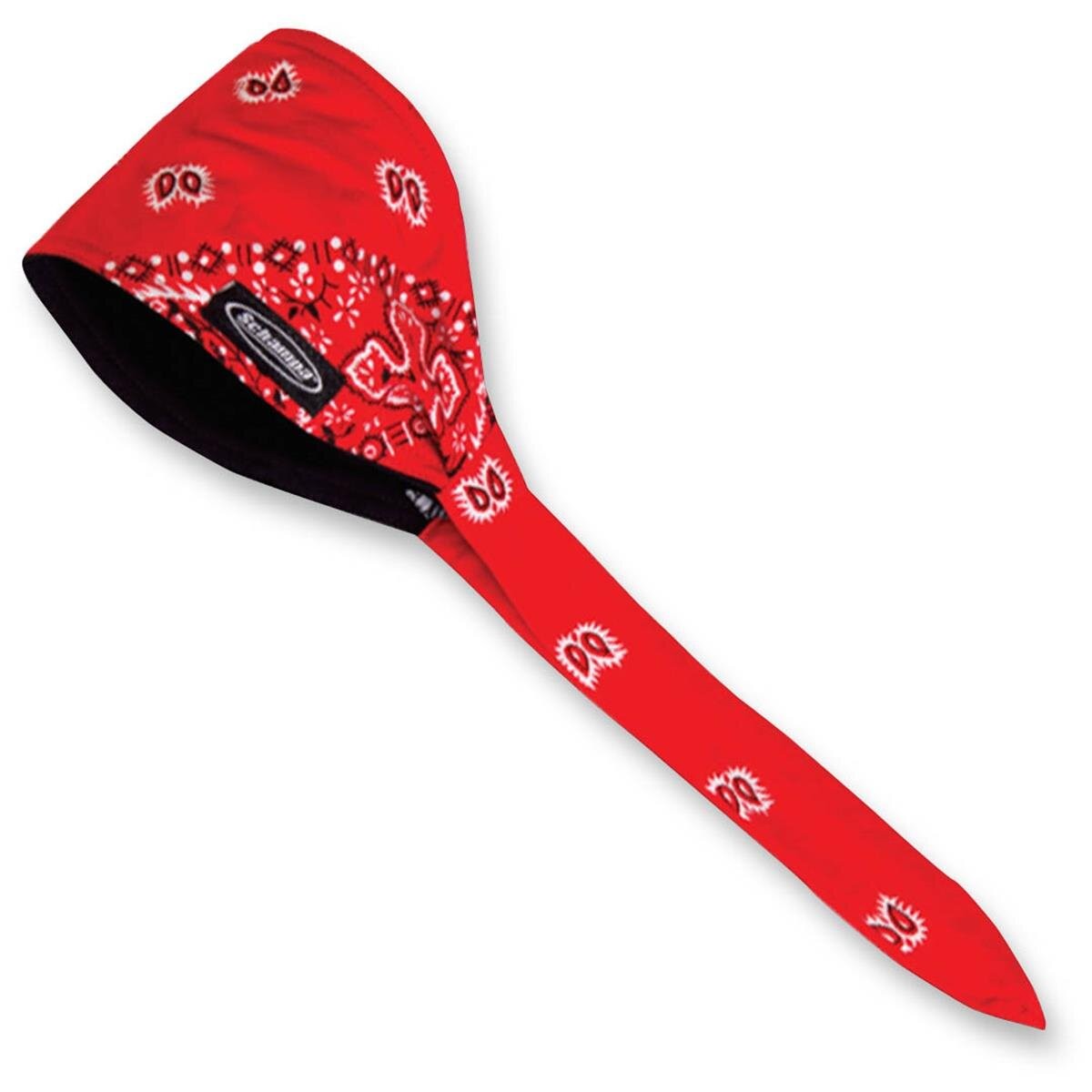 Schampa Red Paisley Traditional Old School Bandana - OSB1-225