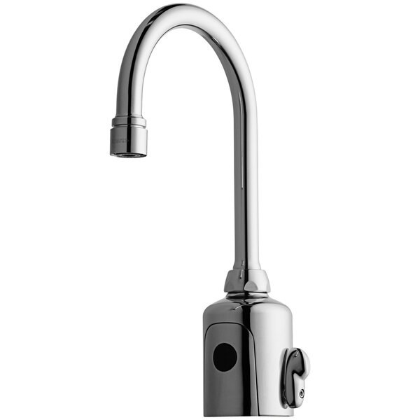 Chicago Faucets ECAST 116.123.AB.1T High Arc Chrome Industrial Faucet
