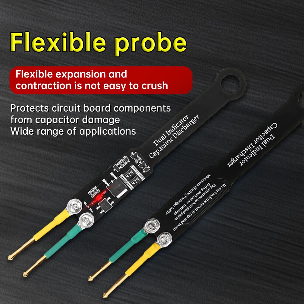 1000V Portable Capacitor Discharge Tool AC DC High Voltage Quick Discharging