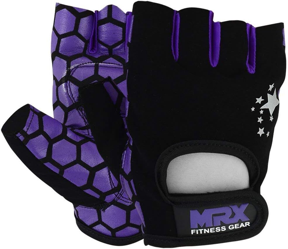 MRX Ladies Weight Lifting Gloves Fitness Training Exercise Anti Slip Padded