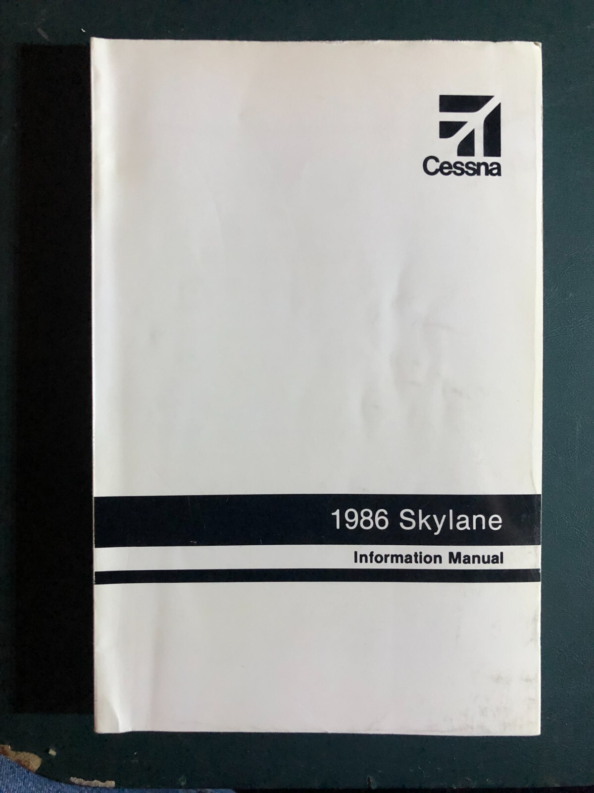 Cessna Pilot Information Manual 182R Skylane 1986
