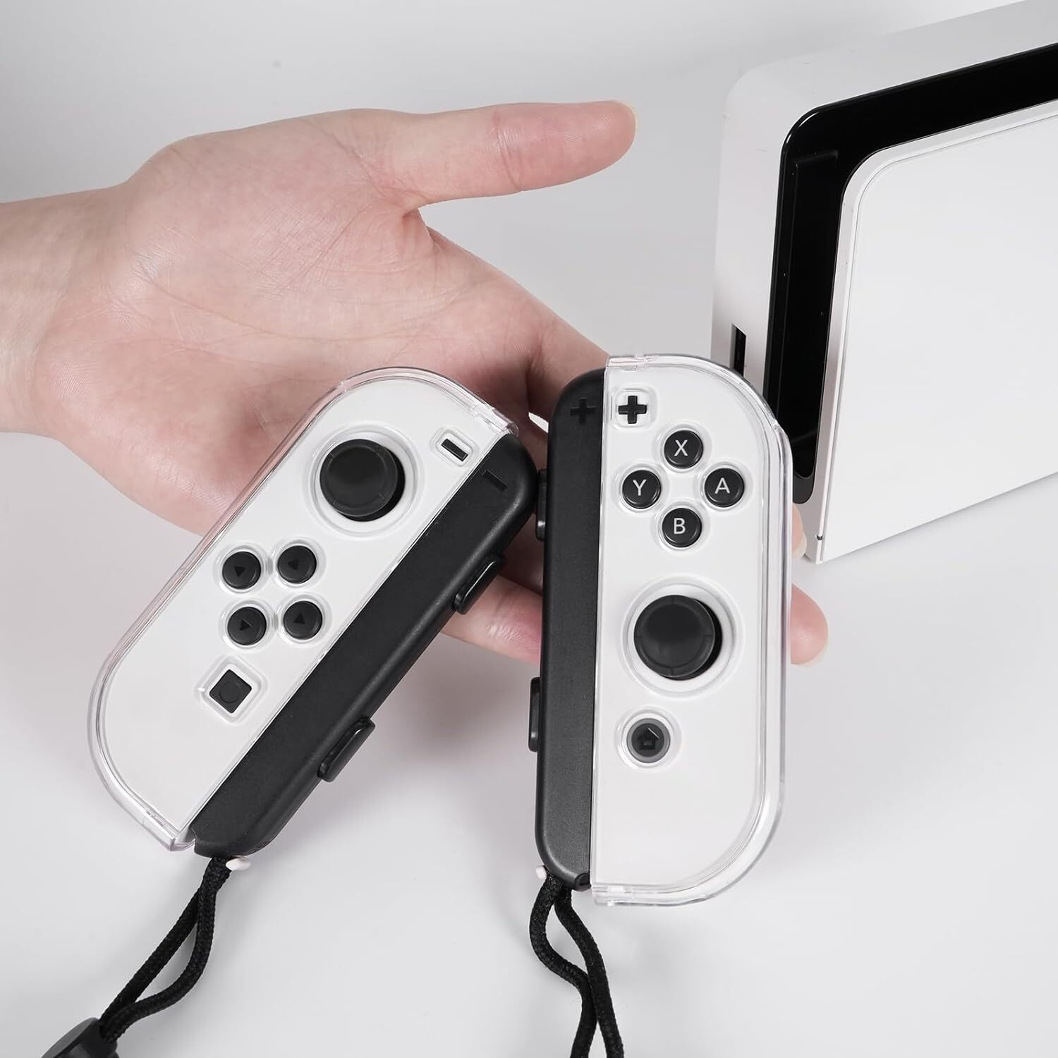 Clear Case for Switch OLED, Comfort Grip Shell