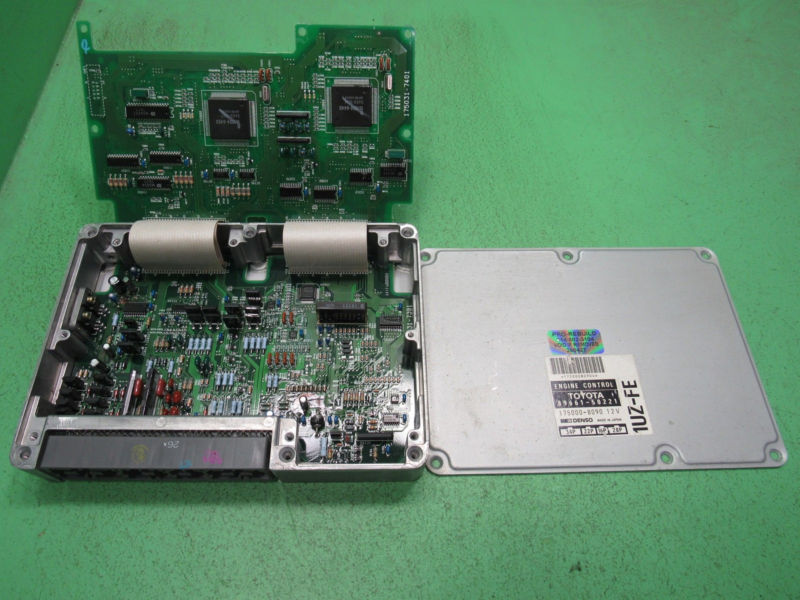 89661-50221 95 LEXUS LS400 ECU ECM PCM ENGINE COMPUTER CONTROL REBUILT 0427