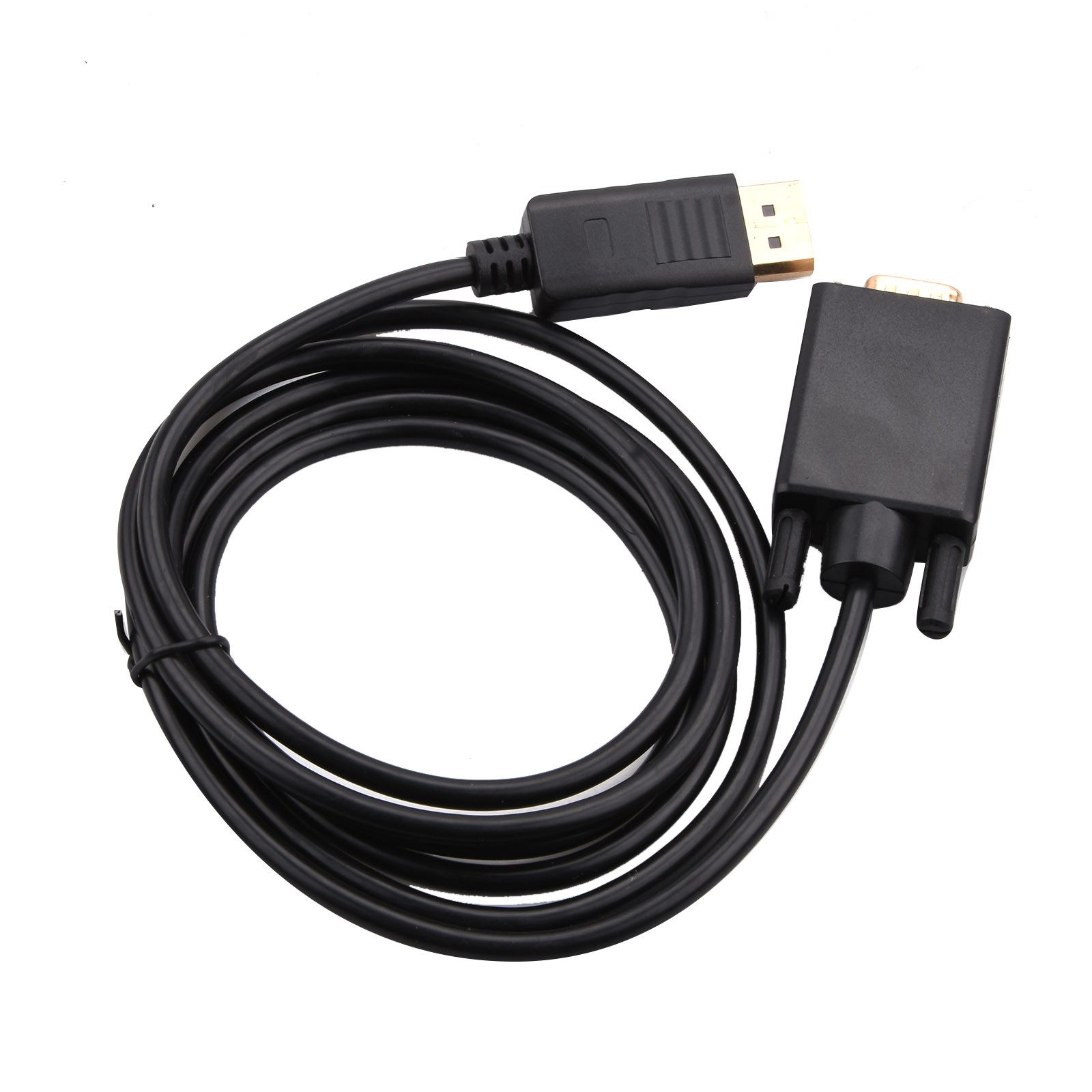 1080P DP to VGA Adapter Cable Display Port Male to VGA Male Converter Connecter