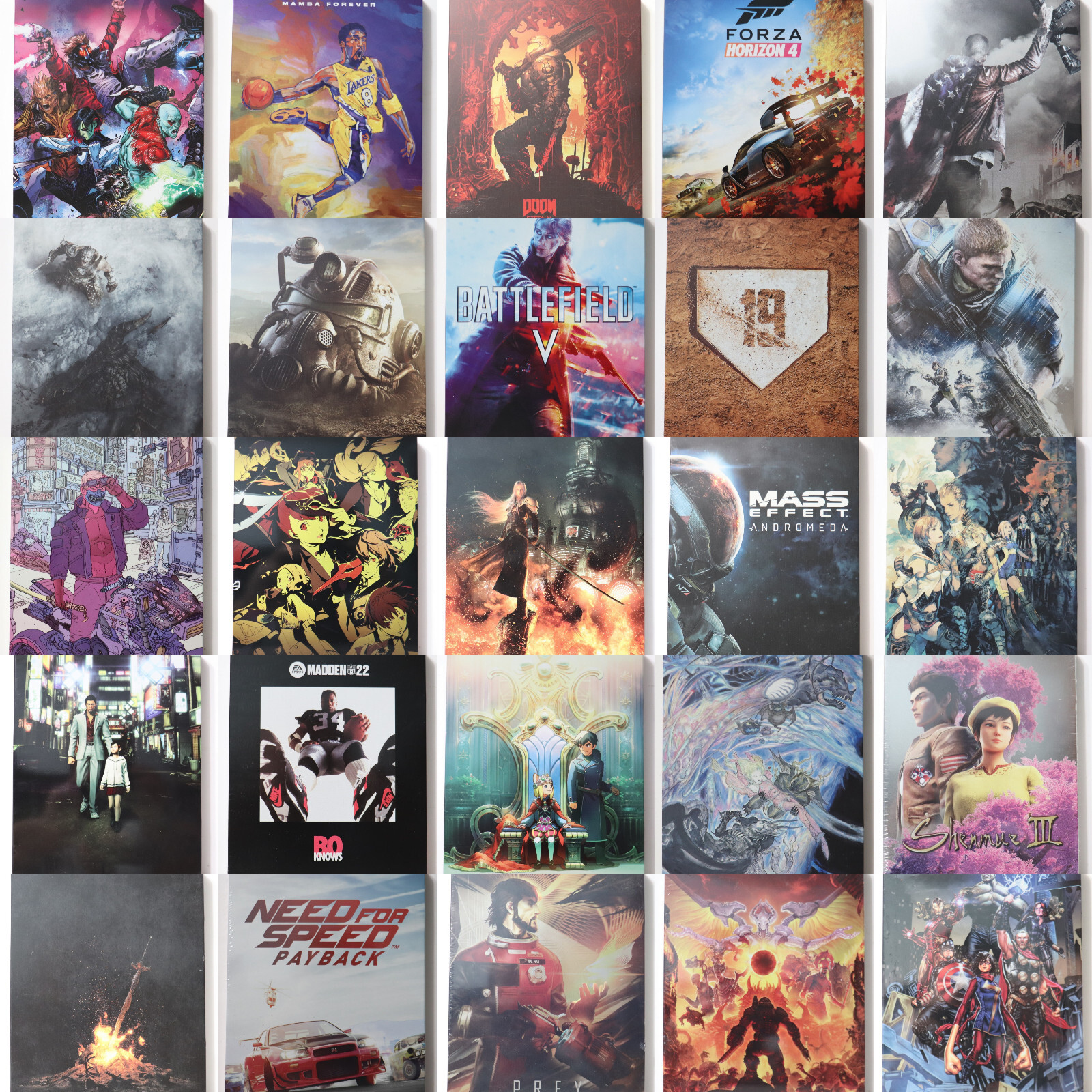 Video Game (Xbox & PlayStation) Steelbooks - (NO DISCS) - NEW & CHOOSE