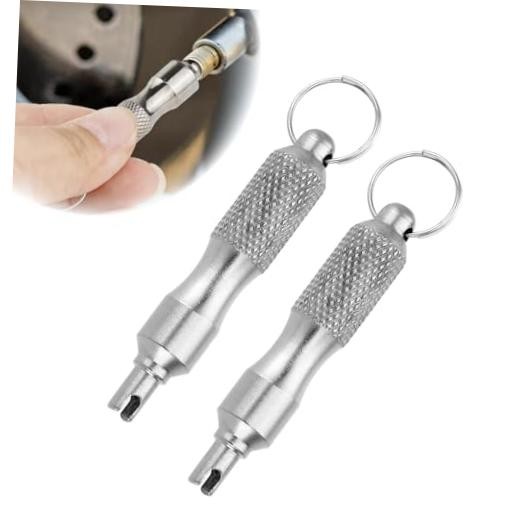 2 PCS Valve Stem Removal Tool & Valve Core Tool - Tire Valve Stem Tool |