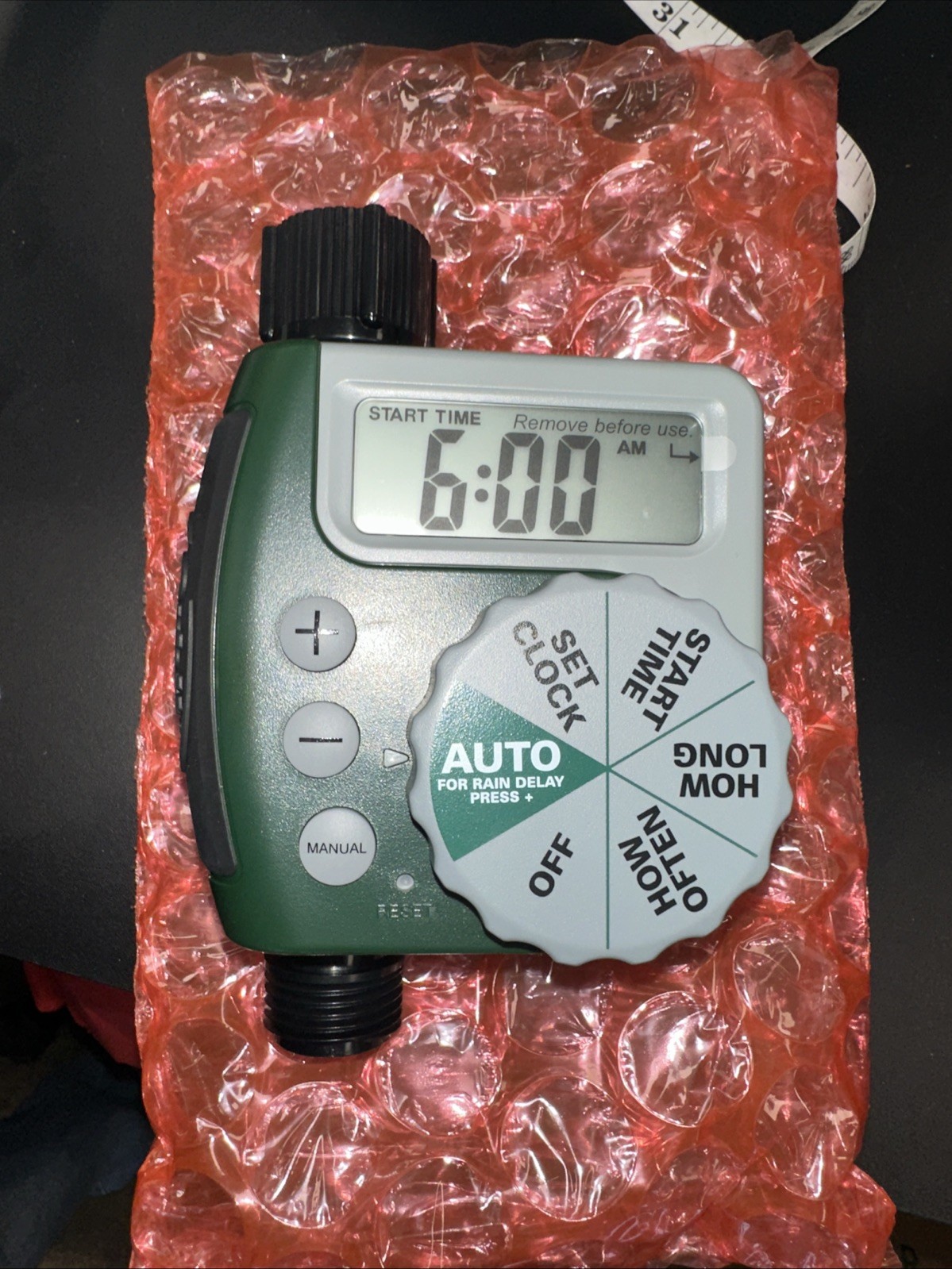 C-3. Orbit 62061Z 1-Outlet Programmable Hose Faucet Timer
