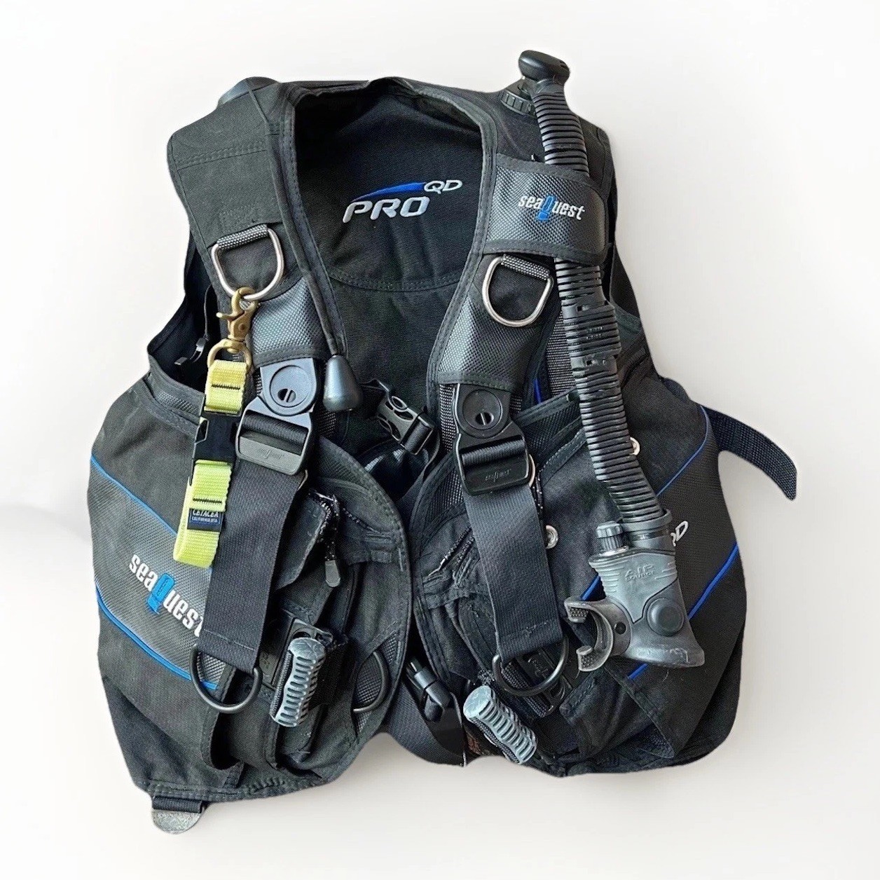 Aqua Lung SeaQuest Pro QD Diving Vest Adult Size L **SEE PHOTOS FOR DETAILS**