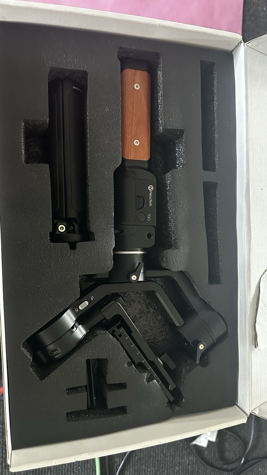 FeiyuTech AK2000C 3-Axis Camera Gimbal Stabilizer for Sony Canon Nikon + Box