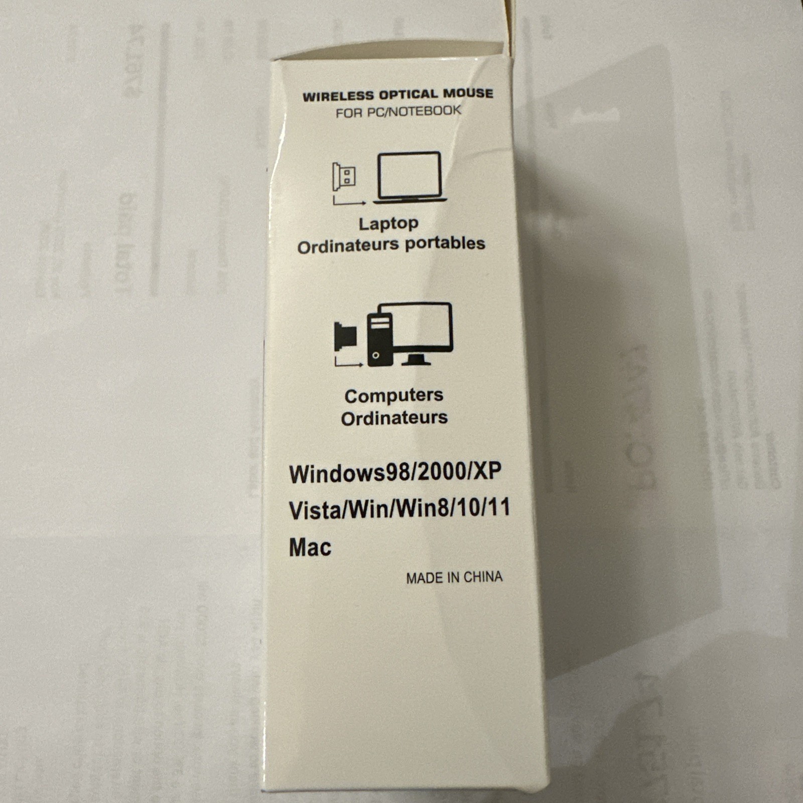 Wireless Optical Mouse Dynotech