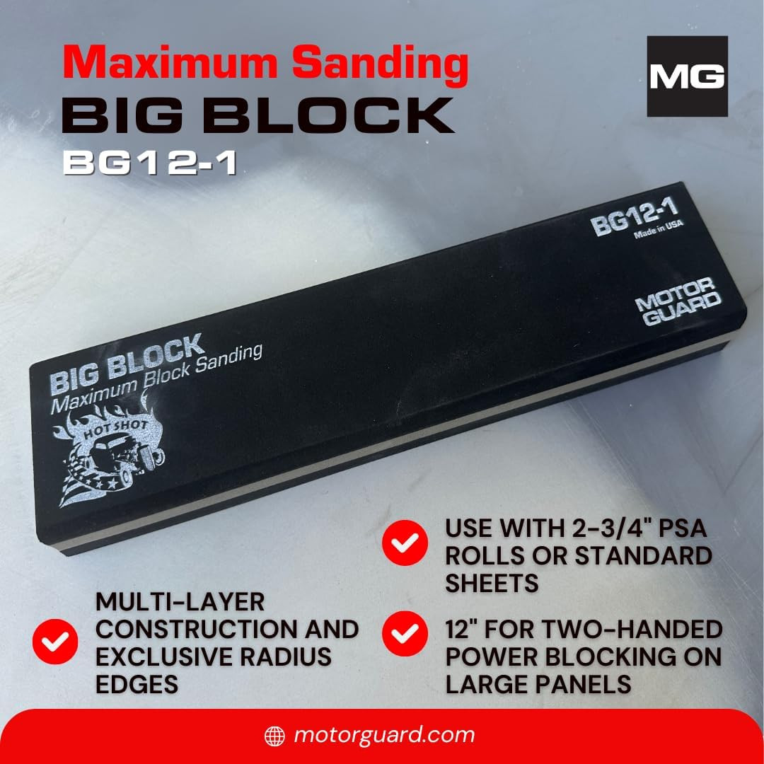 - Big-Block Maximum Sanding Block 12 (BG12-1), One Size