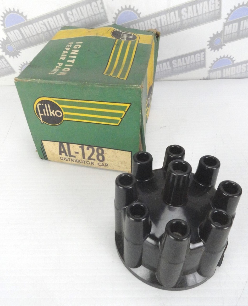 FILKO - AL-128 Distributor Cap - IGNITION REPAIR PARTS (NEW in BOX)