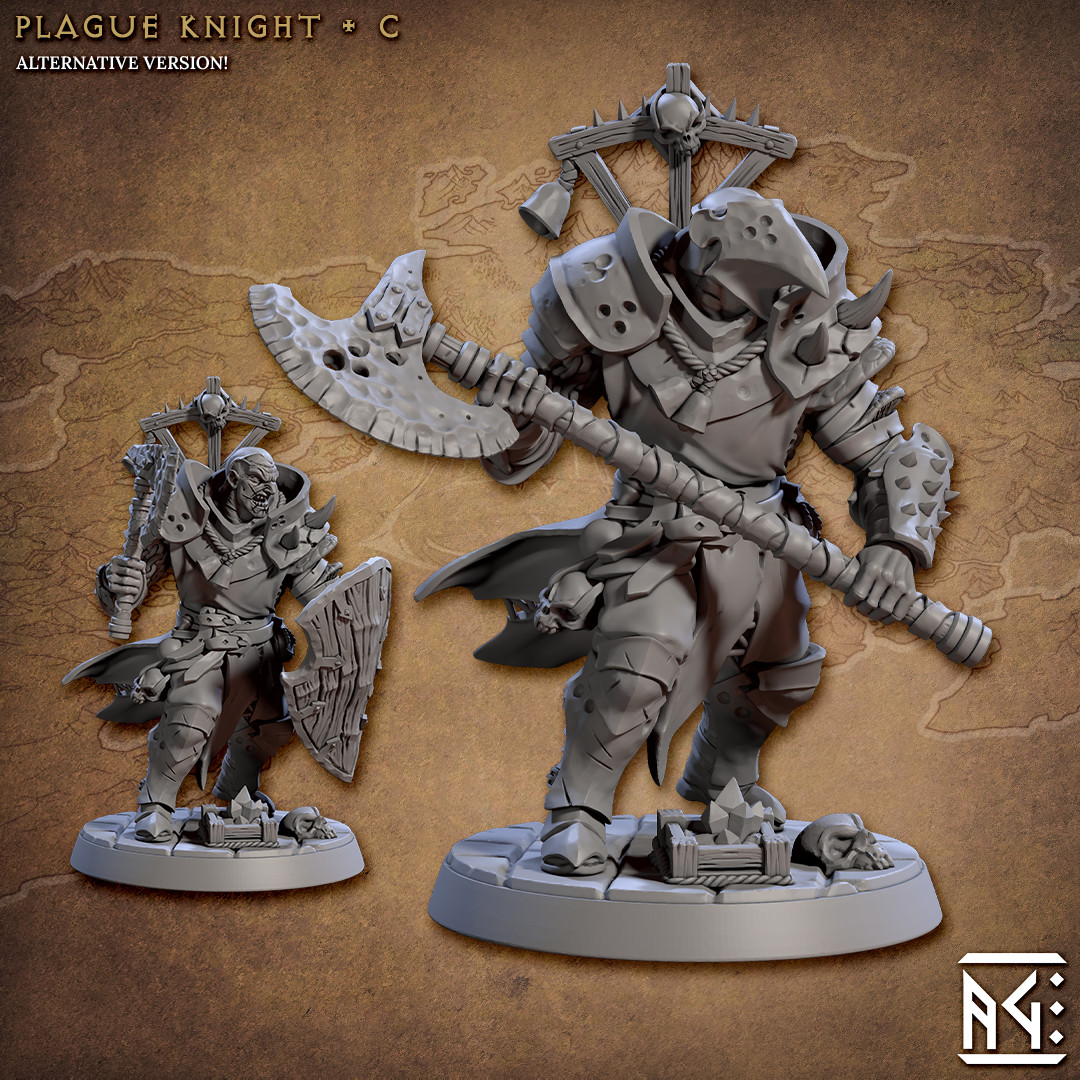 Plague Knight C - NPC - Artisan Guild - Dungeons and Dragons