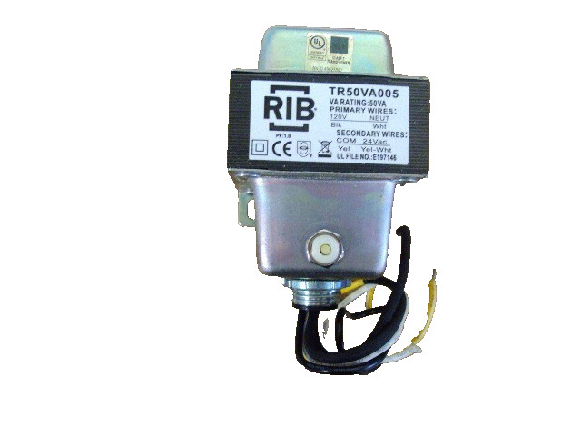 New RIB Multi Voltage Transformer TR50VA005 120V 50VA PRIMARY 24 Vac Secondary