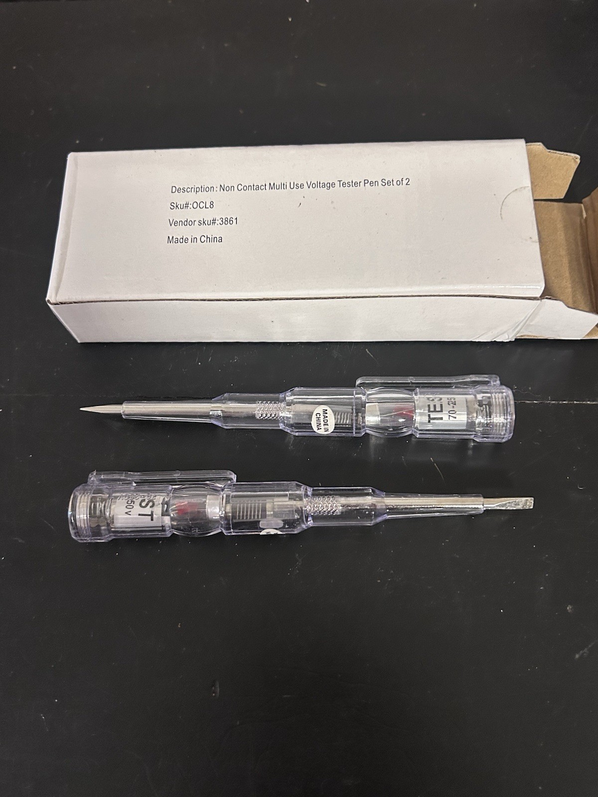 2pc Voltage Tester Multi Tool Screwdriver NIB