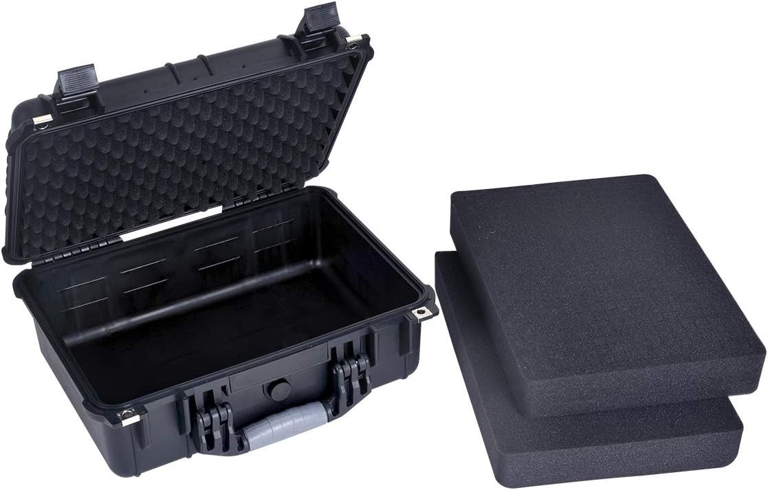 Versatile Waterproof Case for Cameras, Drones, and Equipment with Compact Design