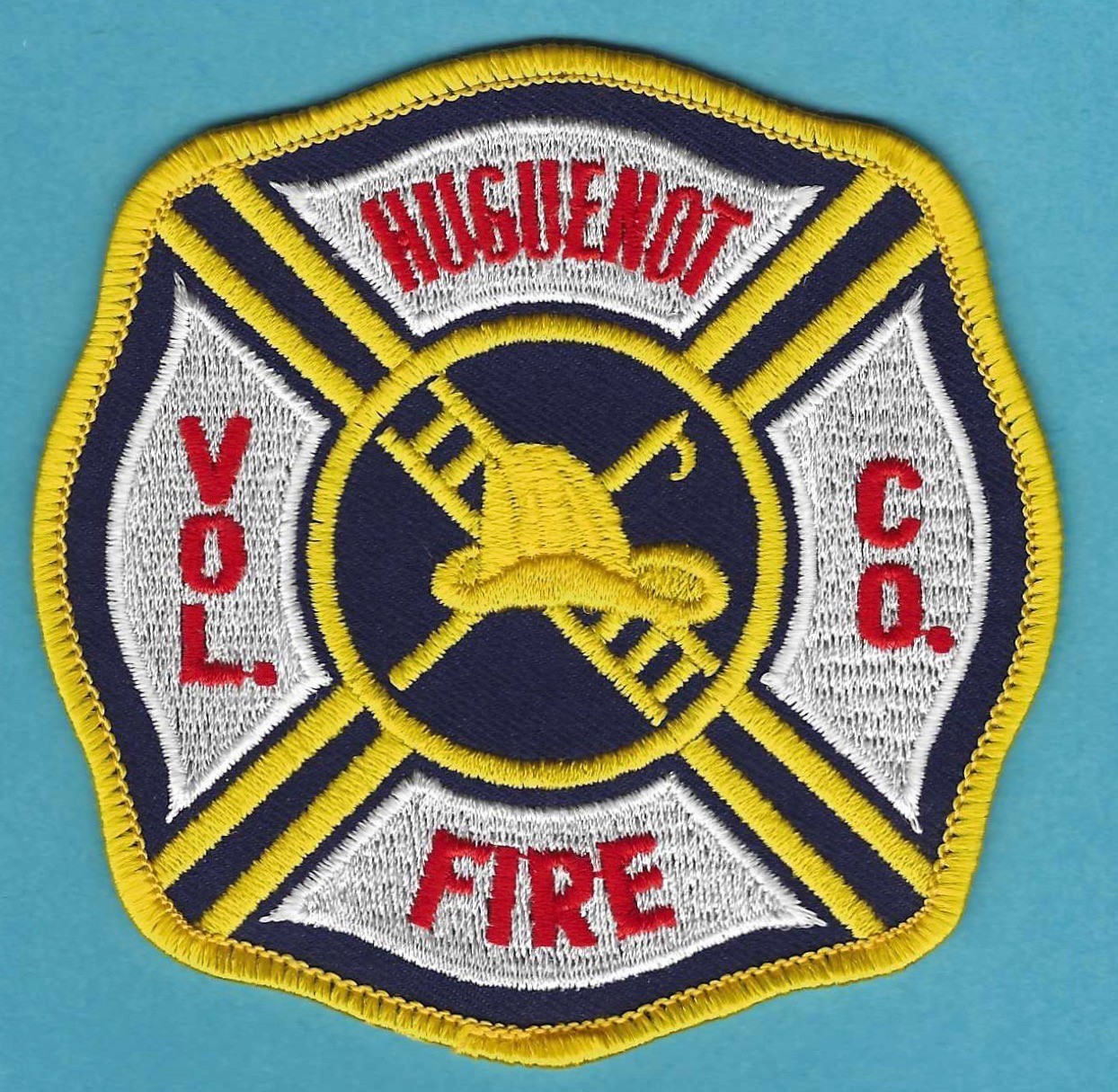 HUGUENOT NEW YORK FIRE RESCUE PATCH