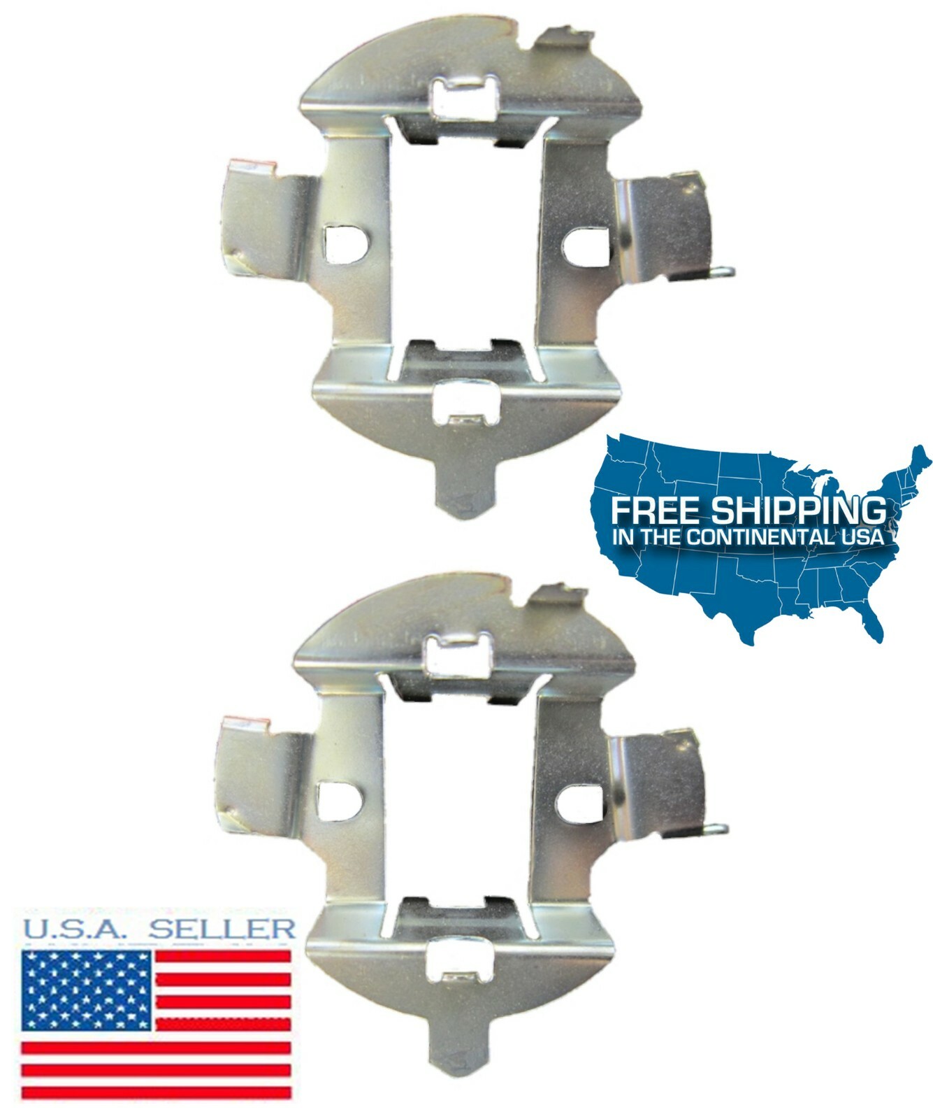 2X OEM H7 halogen Bulb Retainer Clip Adapter Holders Volkswagen Jetta 5M0941160A