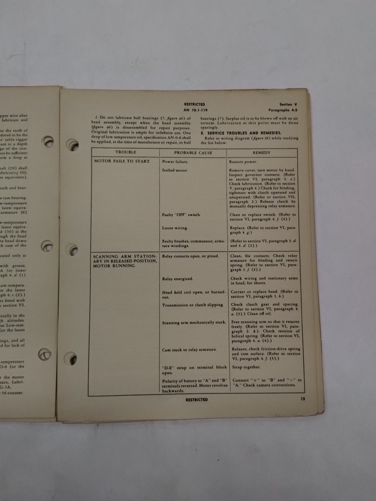 Automatic Electric Co. Intervalometer Type B-5 Handbook of Instructions/Parts