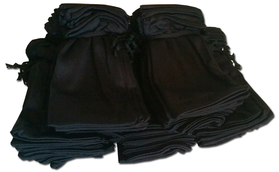40 black microfiber pouches. New. Distributor Wholesale Pricing. Fast Shipping