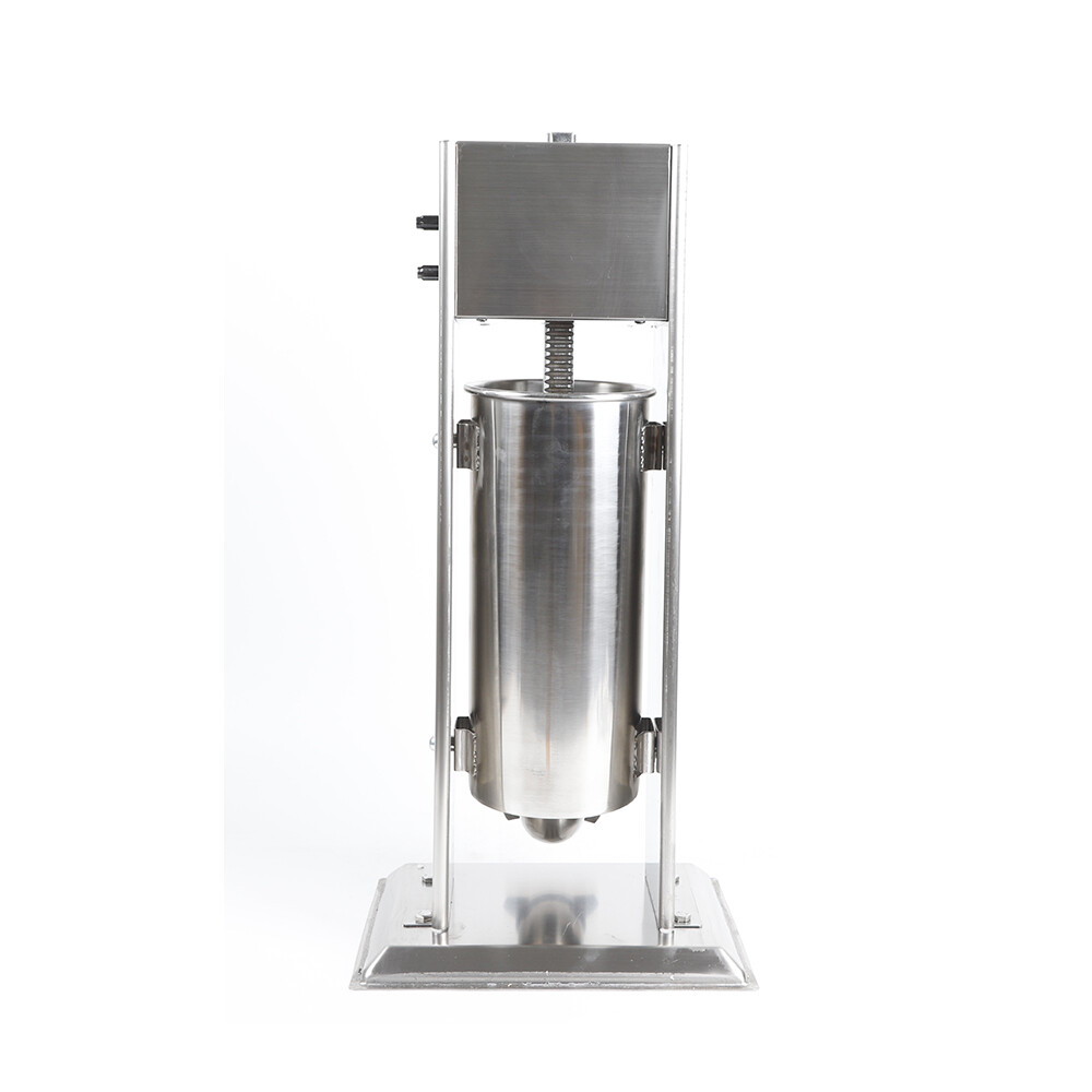 5L Commercial Manual Churro Maker Machine +4 Nozzles Fit Restaurant Home