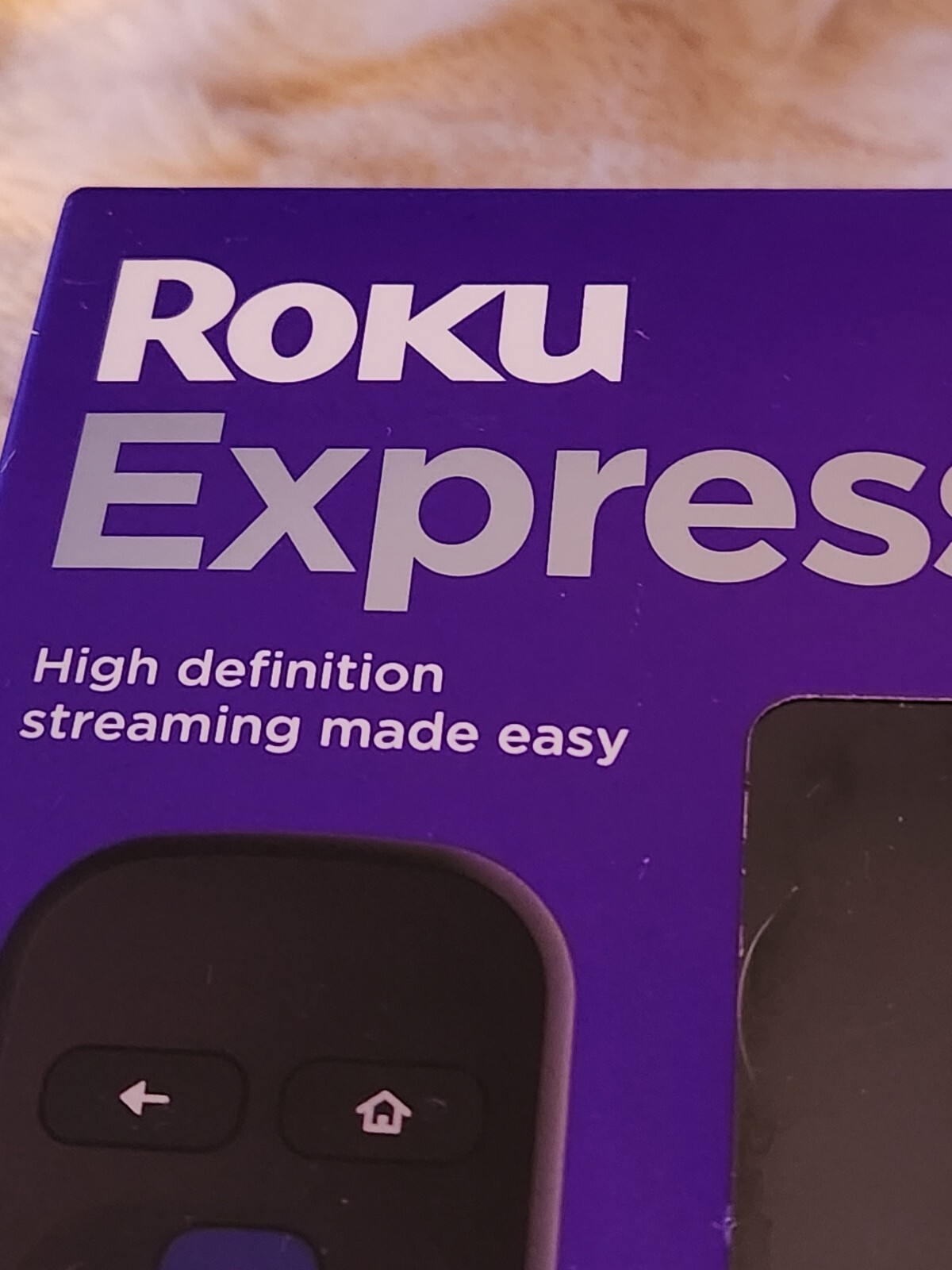 Roku Express HD Streaming Made EasyCable Remote Black (3960R) NIB