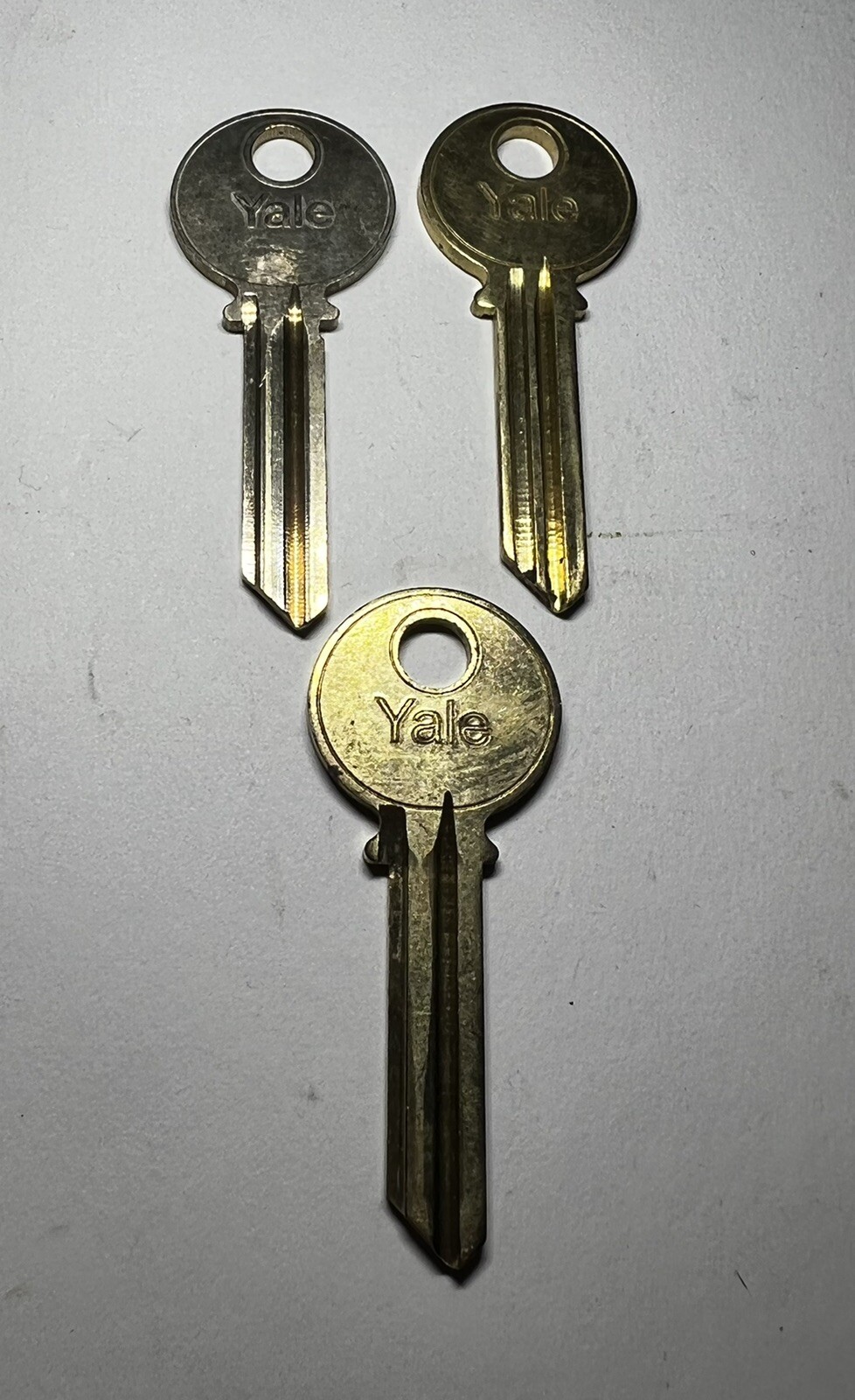 Yale GA Keyway 6 Pin Key Blanks, Set of 3- Locksmith Free Shipping