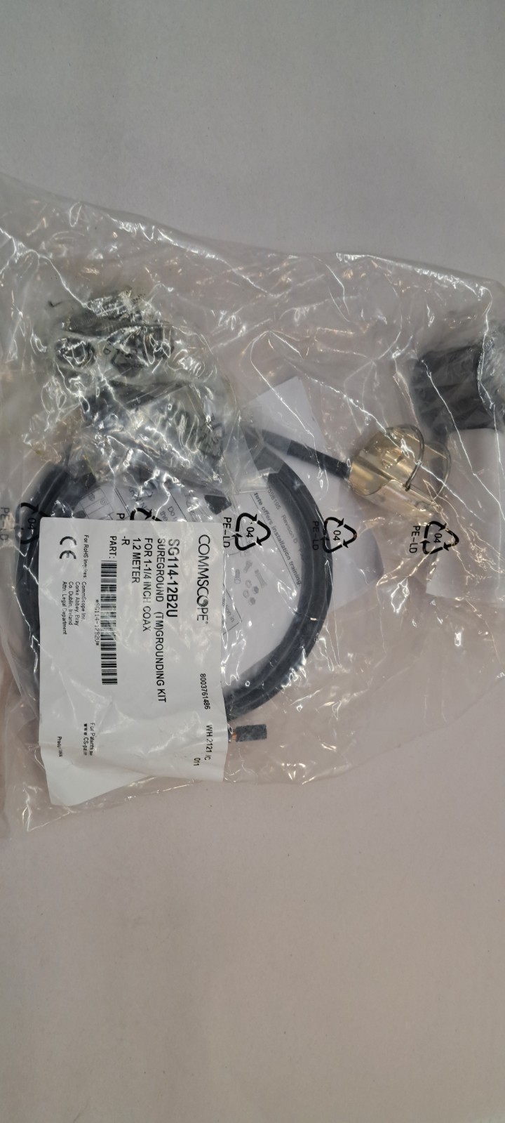 COMMSCOPE Grounding Kit SG114-12B2U / SG11412B2U (NEW)