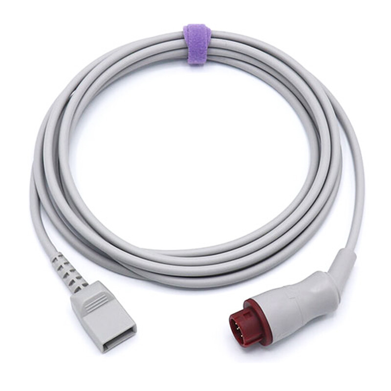 12pin to Utah Pressure Transducer IBP Adapter Cable Compatible With Philips/HP