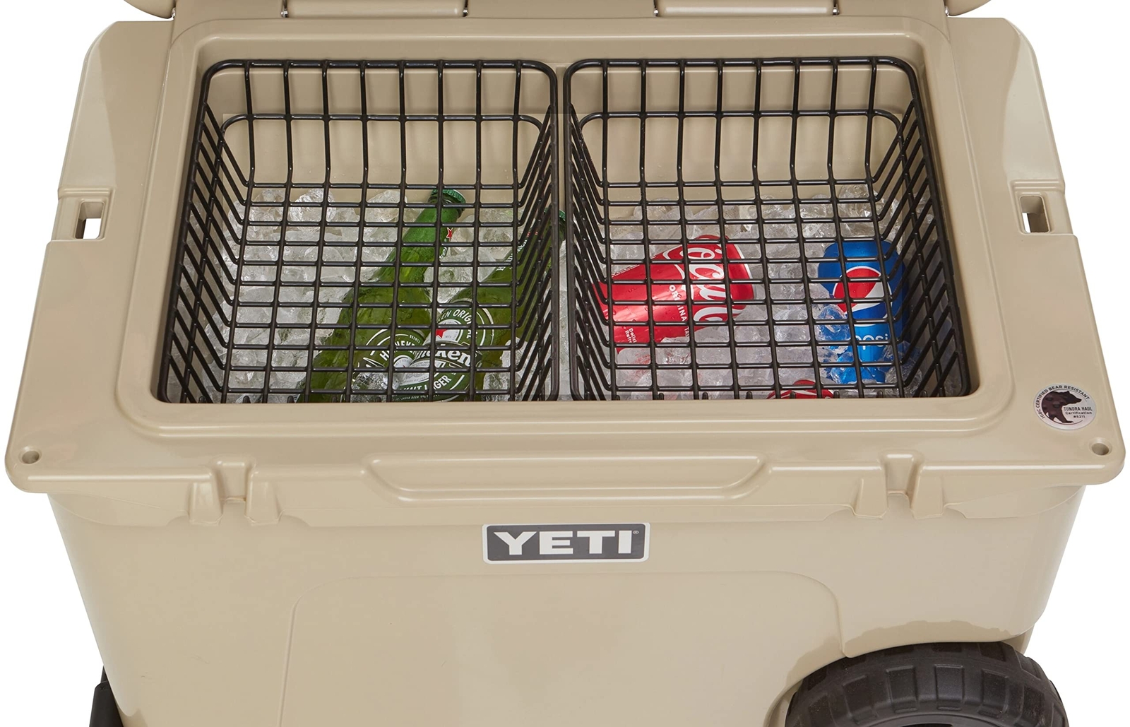 2-Pack Cooler Basket for YETI Tundra Haul Double Cooler Rack
