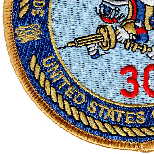 30th Naval Construction Regiment Patch United States Pacific Fleet