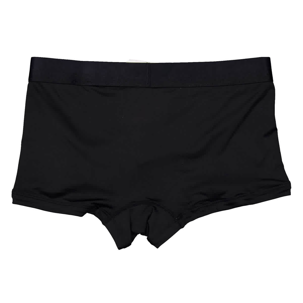 Calvin Klein Black Micro Low-Rise Trunks, Size Small