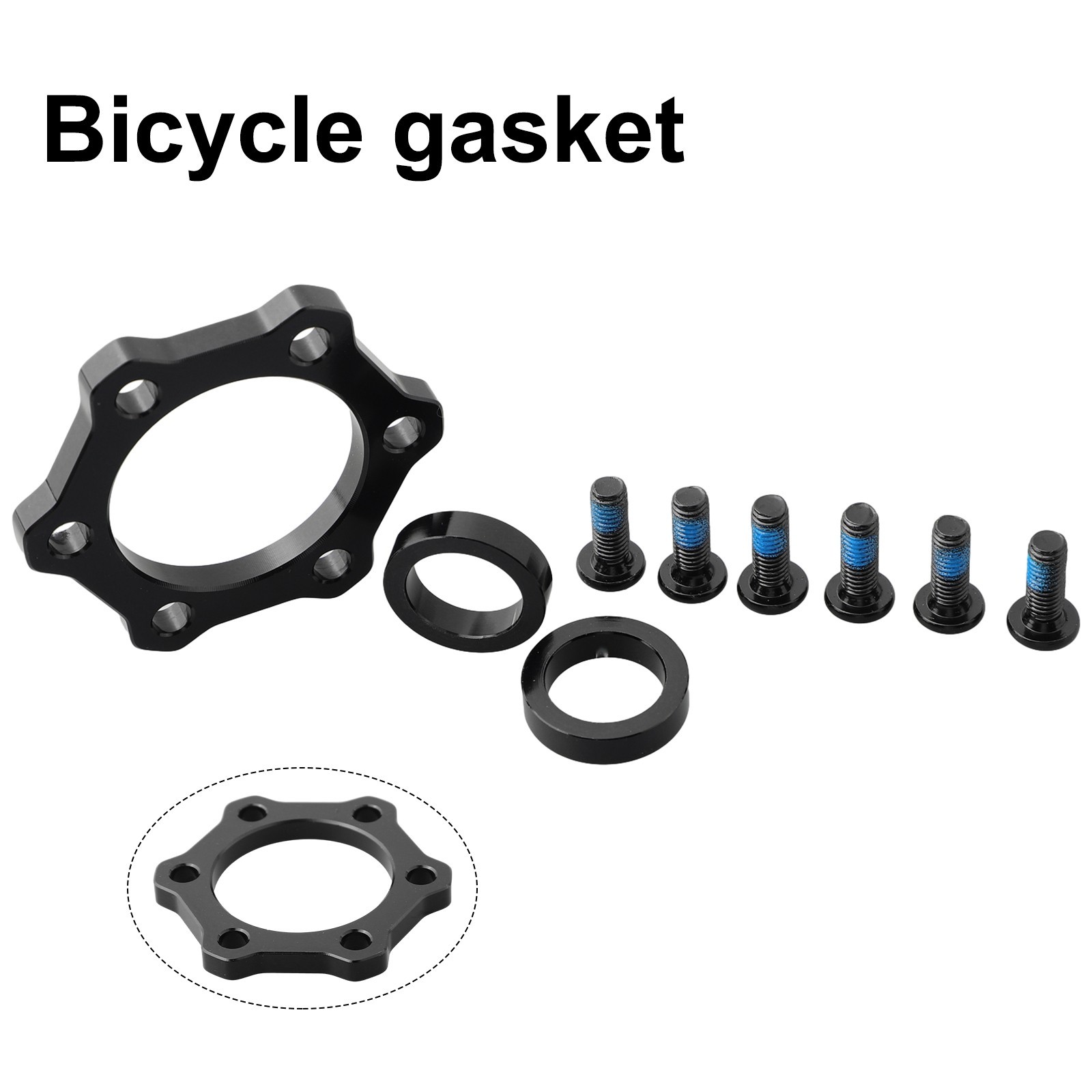 Boost Hub Adapter Conversion Kit Aluminum Alloy Black Front 15x100mm To 110mm