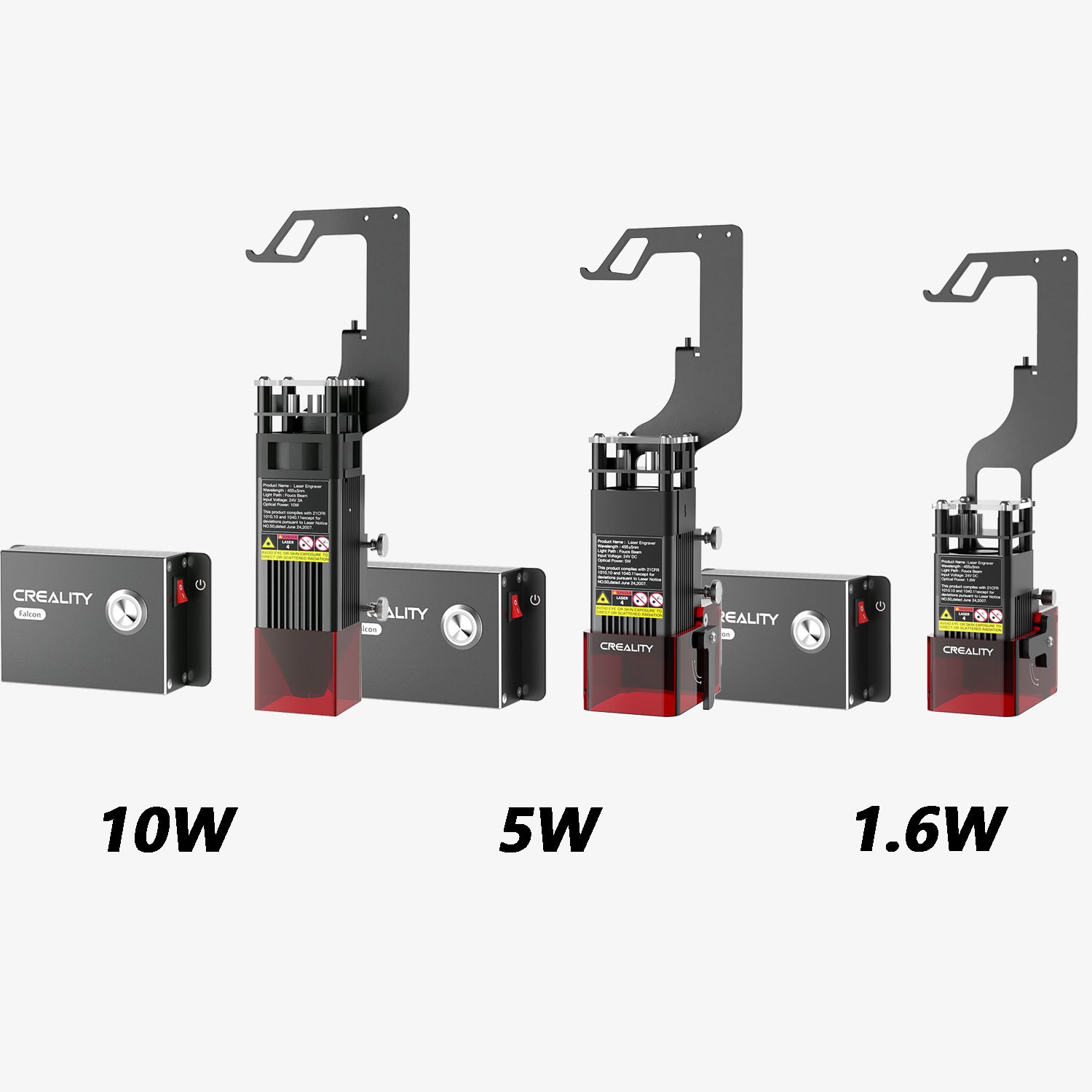 Brand New Creality 1.6W&5W&10W Laser Module Enjoy Both 3D Printing and Engraving