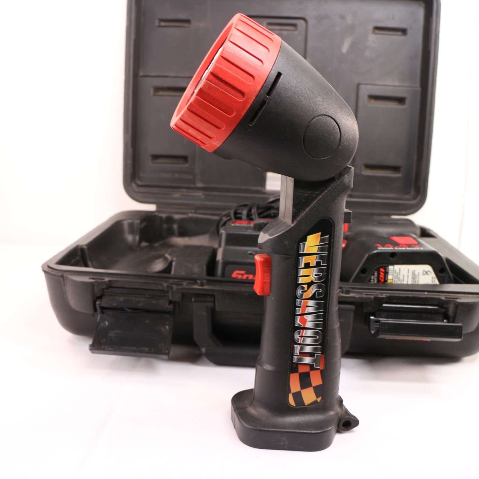 Snap-on CDR3450 Driver Drill Tool Kit TESTED Snap-on CTL918 Flashlight w/ Case