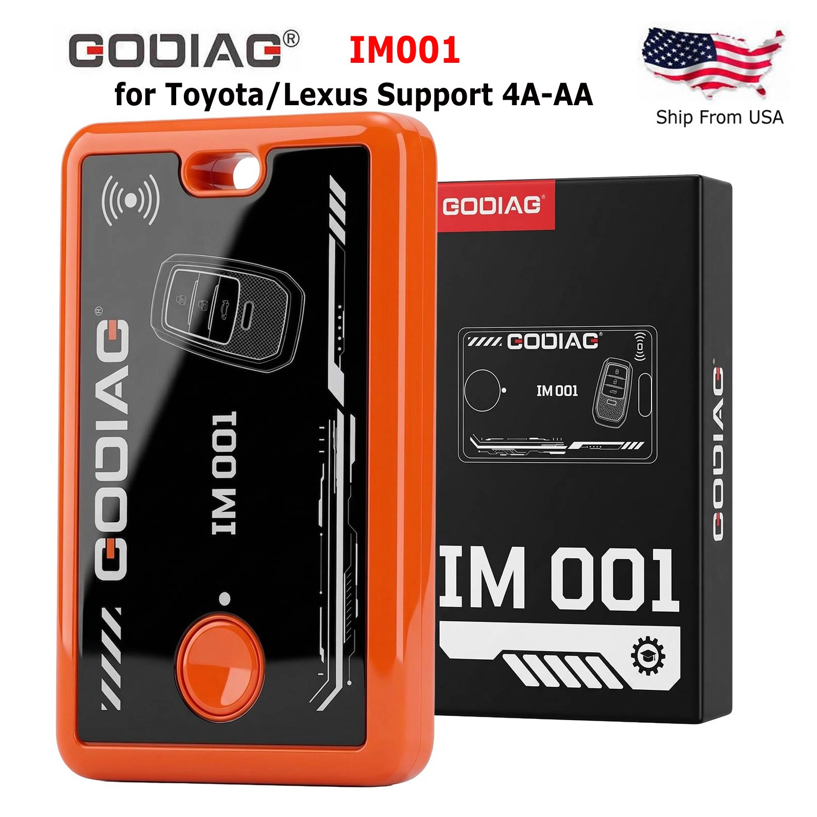 GODIAG IM001 Key Reuse Tool Fit for Toyota/Lexus Support 4A-AA BA