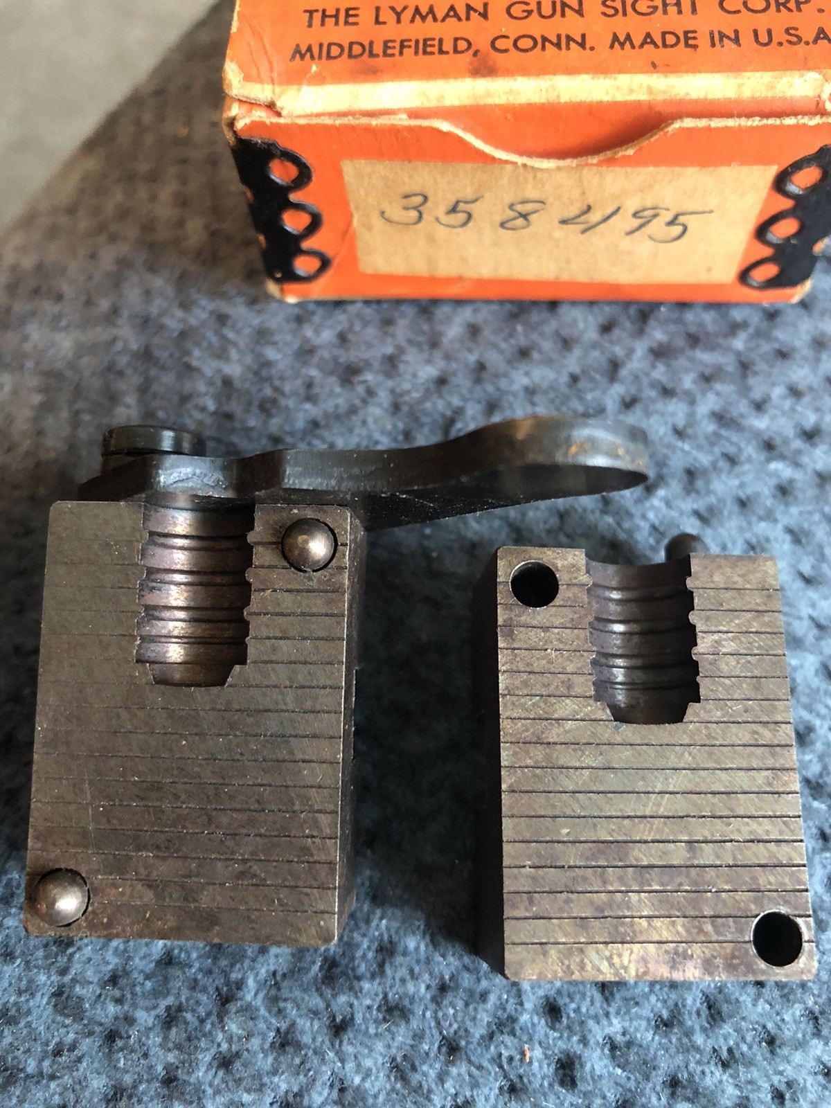 Lyman Ideal Bullet Single Mould Block 358495
