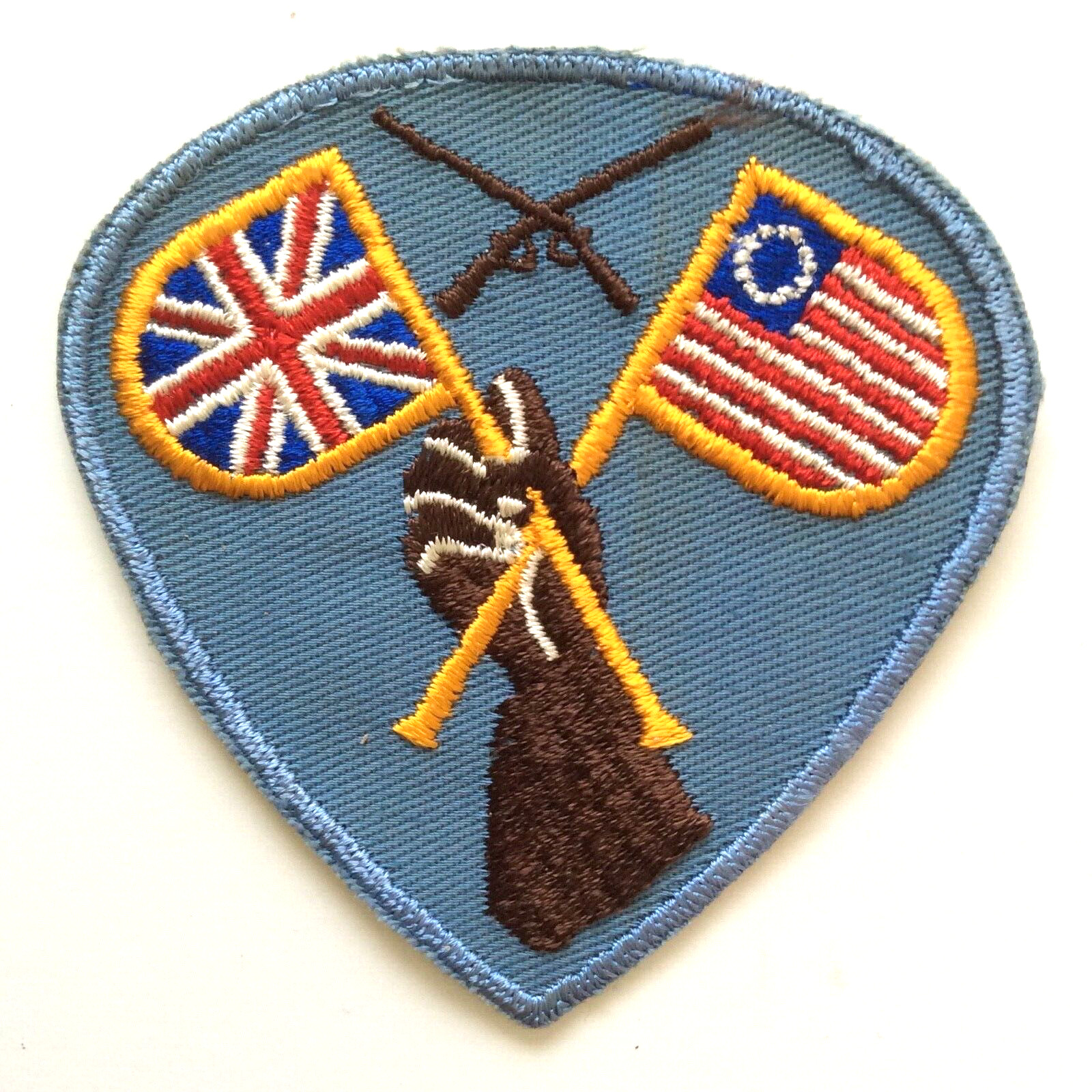 Military Patch Special Forces US & UK Cooperation Patch Embroidered