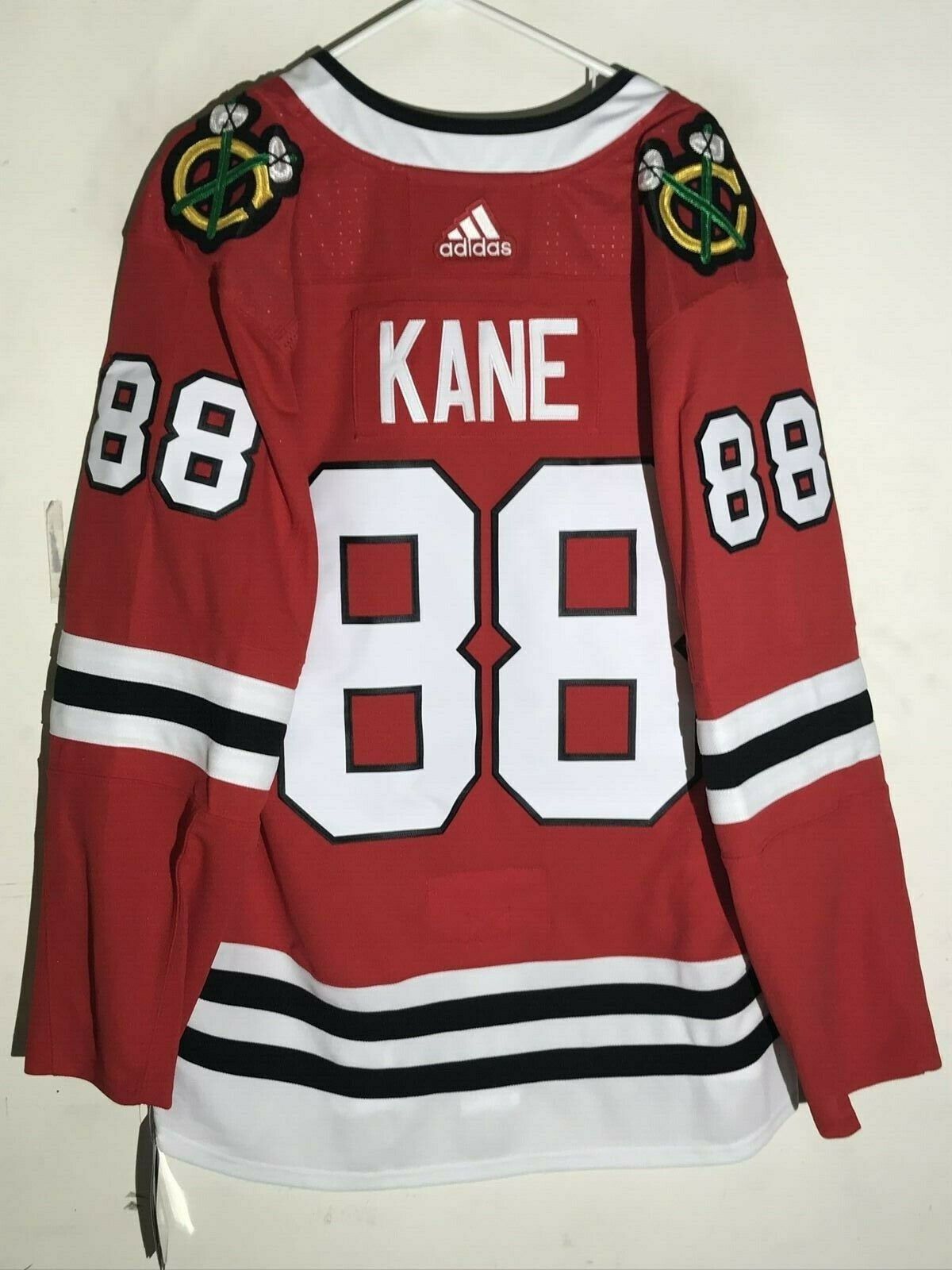 Adidas Authentic Adizero NHL Jersey Chicago Blackhawks Patrick Kane Red Size 56