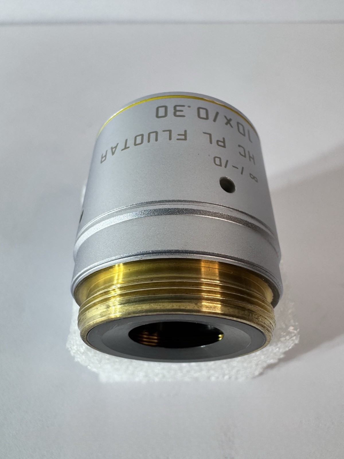 Leica HC PL FLUOTAR 10x/0.30 ∞/-/D Microscope Objective Lens