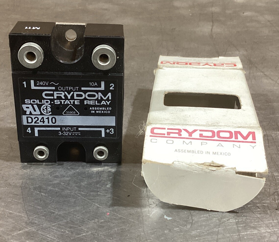 Crydom Company Solid State Relay D2410 M11 9220 D24J L36