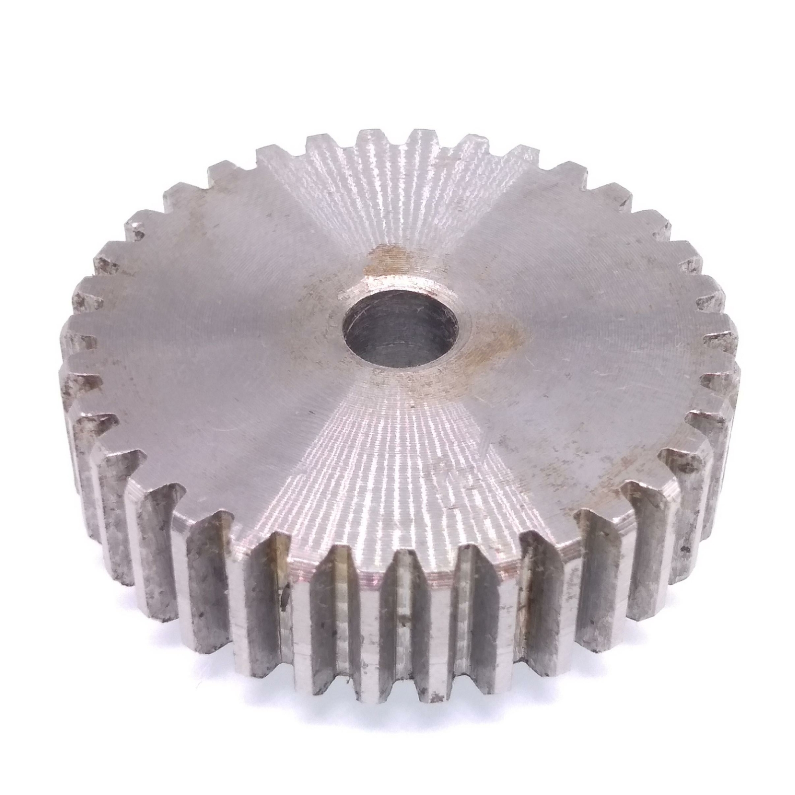 2pcs 1 Mod 35T Spur Gear 45# Steel Motor Pinion Gear Thickness 10mm