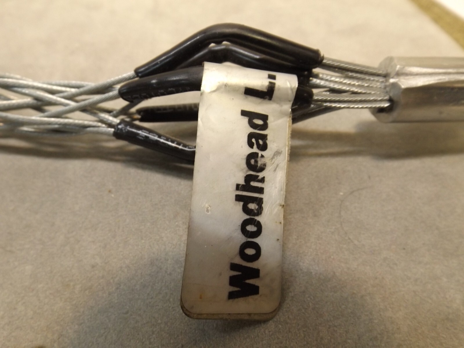 WOODHEAD L.P. CABLE PULLER 35975 WIRE MESH