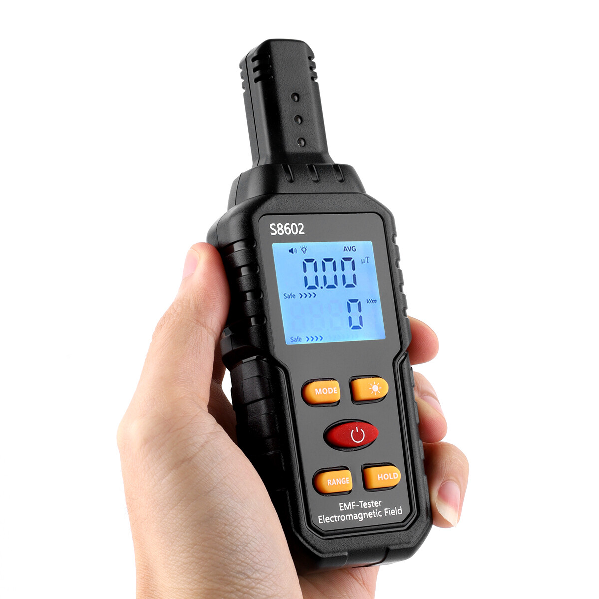 3 In 1 Radiation Detector Dosimeter Geiger Counter EMF Electromagnetic Tester