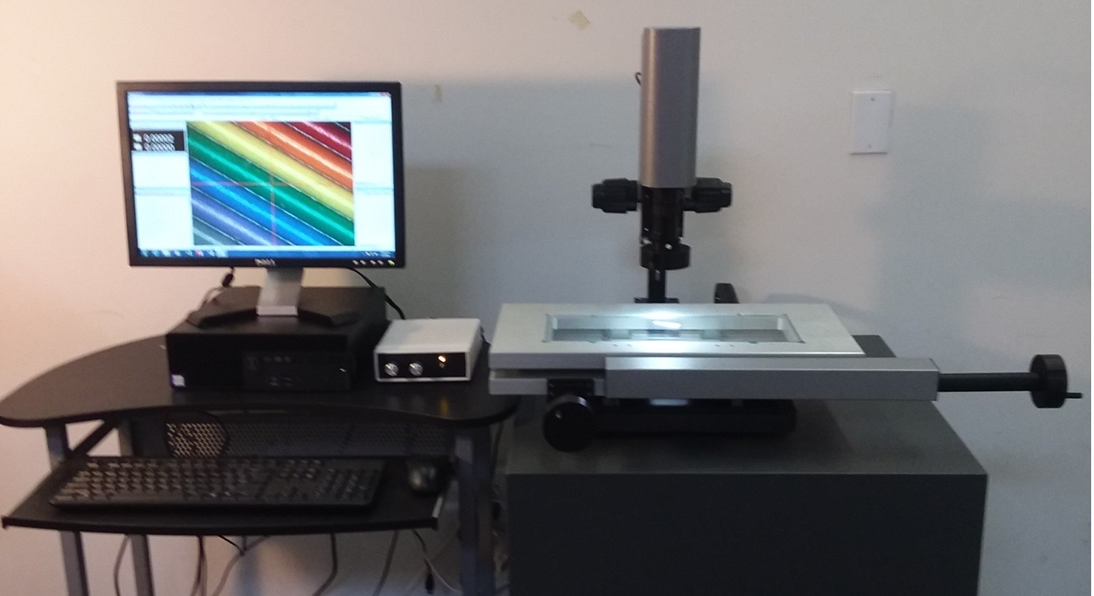 New 12x4 CMM Manual Video Measuring and Inspection Machine